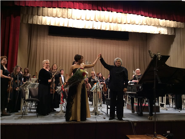 Moldova Symphony Orchestra With Conductor Gheorghe Mustea